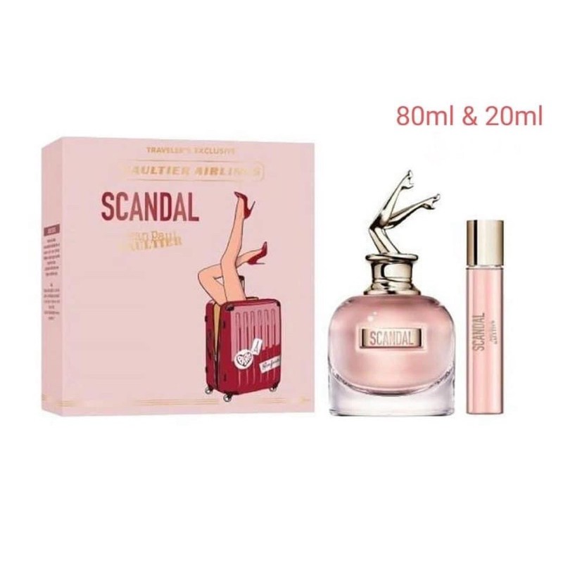 Set nước hoa nữ Jean Paul Gatier Scandal 80ml và 20ml | BigBuy360 - bigbuy360.vn