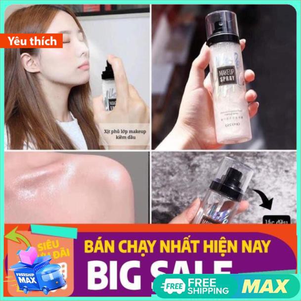 FREESHIP TOÀN QUỐC- Xịt Khóa Nền Giữ Lớp Trang Điểm - MAKEUP FIXER SPRAY | BigBuy360 - bigbuy360.vn