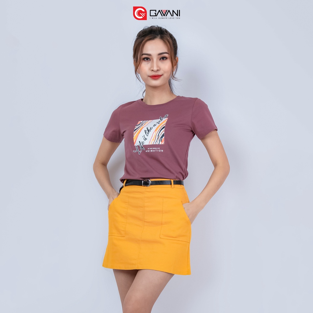 Áo Thun Nữ Gavani_ZEBRA