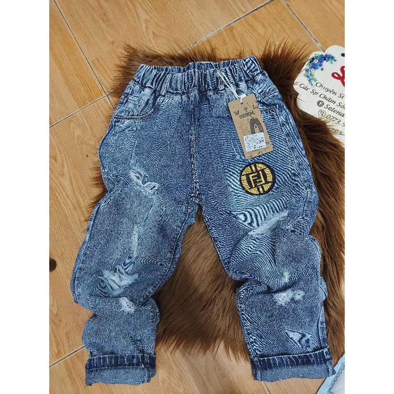 QUẦN JEANS BÉ TRAI SIÊU NGẦU