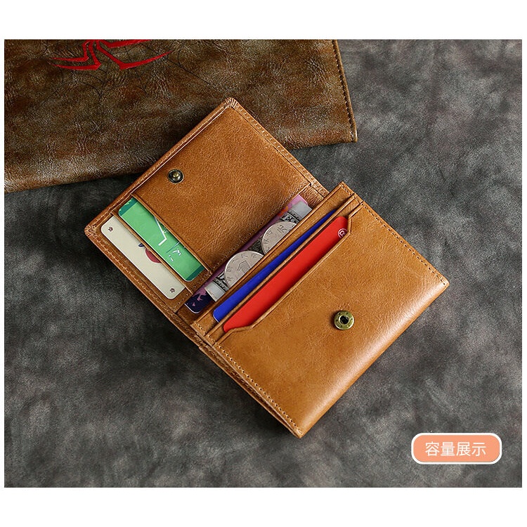 Ví Da Thật Đựng Thẻ id vip Cho Nam Nữ