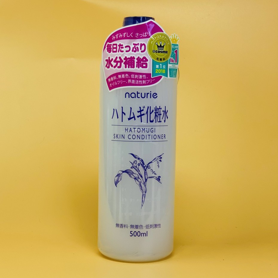 Toner Naturie ý dĩ 500ml lotion nước cân bằng da cấp ẩm dưỡng trắng ozii | BigBuy360 - bigbuy360.vn