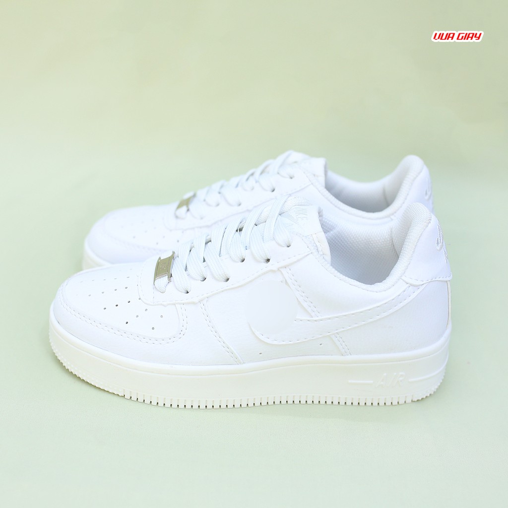 [Mã FAGREEN245 giảm tới 30K đơn 99K] Giày Thể Thao AF1 Màu Trắng Nam Nữ | BigBuy360 - bigbuy360.vn