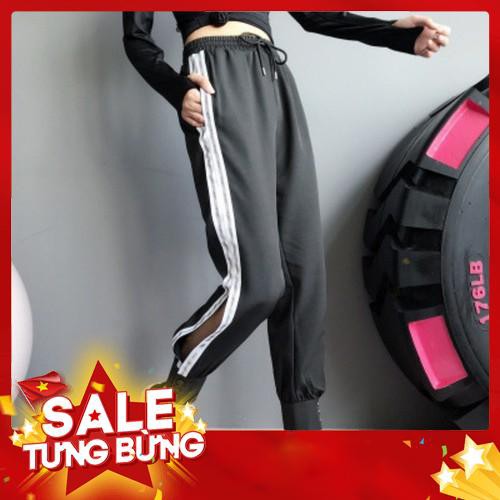 (Hà Nội) Quần dài Baggy có túi thể thao nữ Ane3 (Đồ Tập Gym,Yoga) - NAM - Siêu HOT