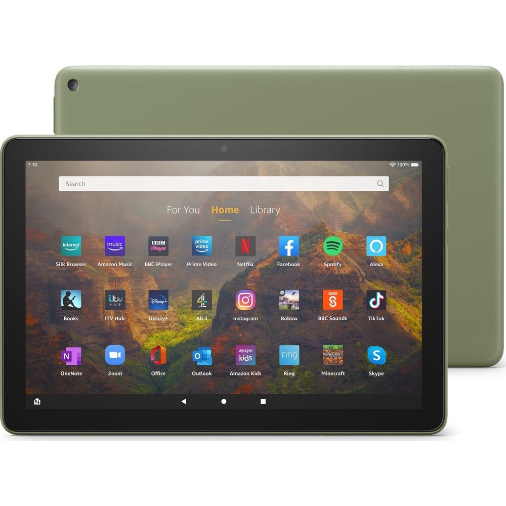 Máy tính bảng Kindle Fire HD 10 - 2021 3GB Ram/Cpu 8 Nhân/Full HD | Phiên Bản Nâng Cấp Mới Nhất 2021 | Mới Nguyên Seal | BigBuy360 - bigbuy360.vn