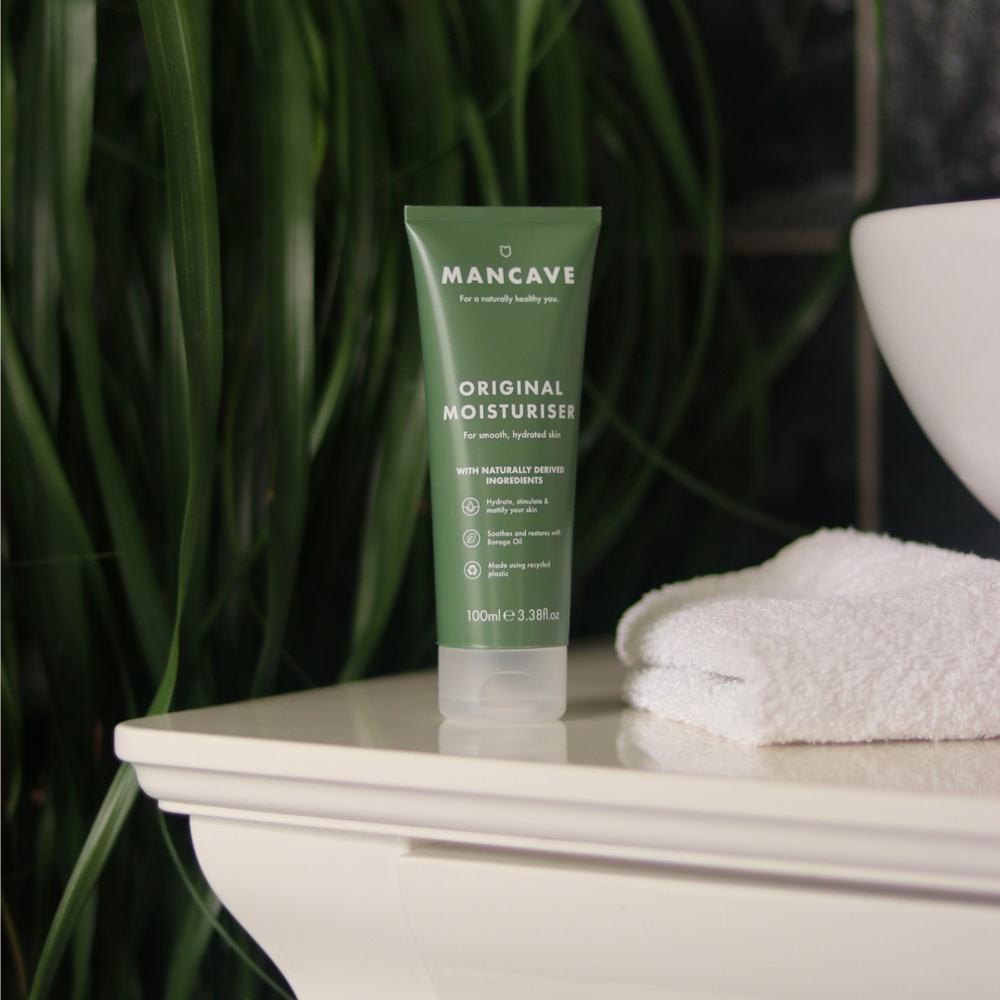 Kem dưỡng ẩm da mặt cho nam ManCave Original Moisturiser 100ml - thẩm thấu nhanh, không gây bít lỗ chân lông