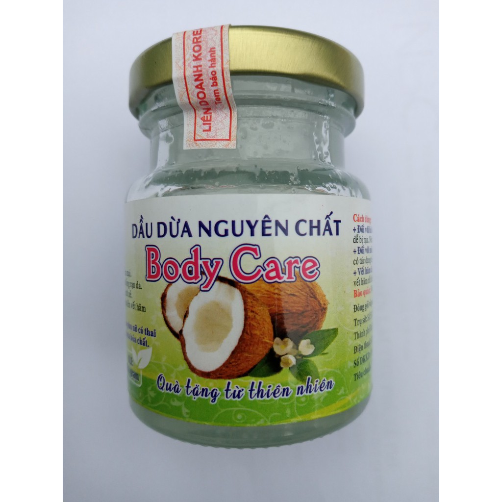 Dầu dừa nguyên chất Body Care (chống rạn da ở phụ nữ mang thai, chống khô da và nứt nẻ..)