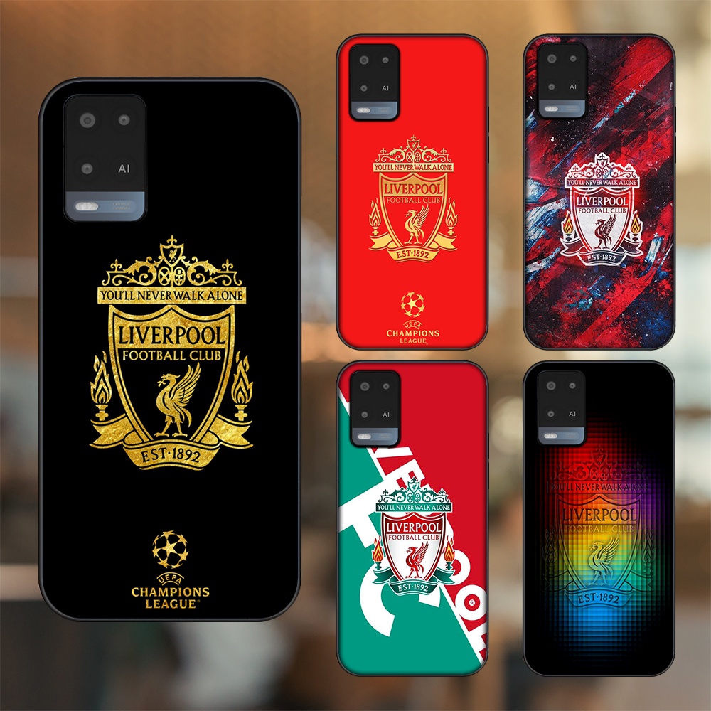 Ốp lưng Oppo A54 4G, A54 5G viền đen in hình Liverpool FC
