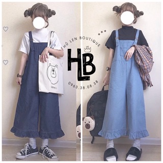 ORDER QUẦN YẾM JEANS ỐNG RỘNG (KÈM VIDEO HÌNH THẬT)