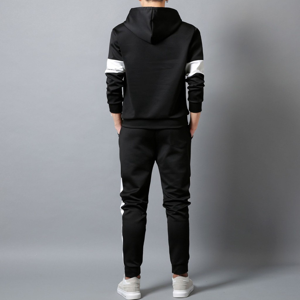 Men Casual Hoodie Set M-4XL