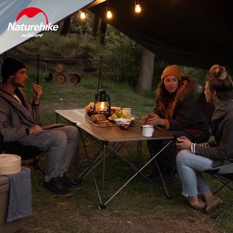 Bàn ghế gấp gọn nhiều kích thước hợp kim nhôm CÁT Á cao cấp , khung chắc chắn- Du lịch, camping dễ dàng mang theo!