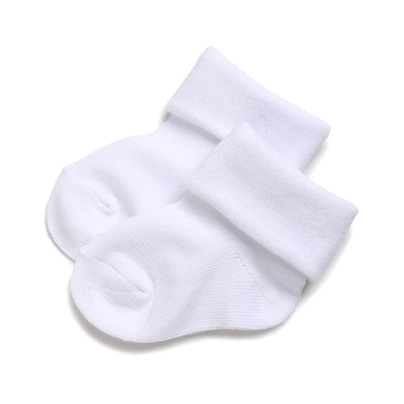 Đôi Vớ Cotton Thoáng Khí Viền Ren Thời Trang Cho Bé