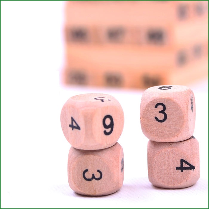 Bộ trò chơi rút gỗ 54 thanh Wiss Toy