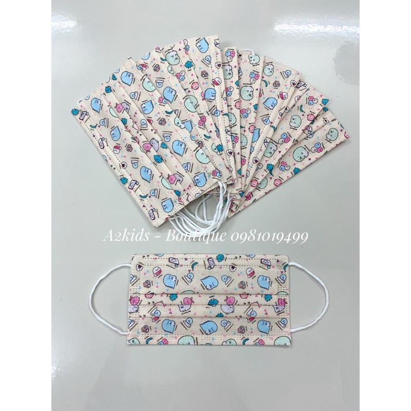 Khẩu Trang Cao Cấp 4 Lớp Hoạ Tiết Hoạt Hình Garcotex Fashion Mask (Phiên Bản Giới Hạn) | BigBuy360 - bigbuy360.vn