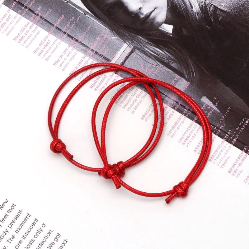 Set 2 Vòng Tay Bện Dây Da Thời Trang Cho Cặp Đôi