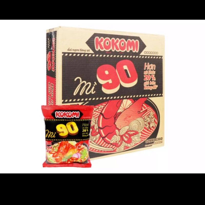 Mì kokomi đại 90 gam(30 gói)