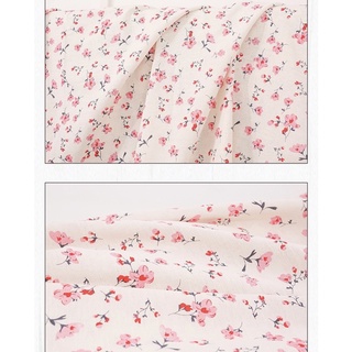 Vải linen bột hoa hồng