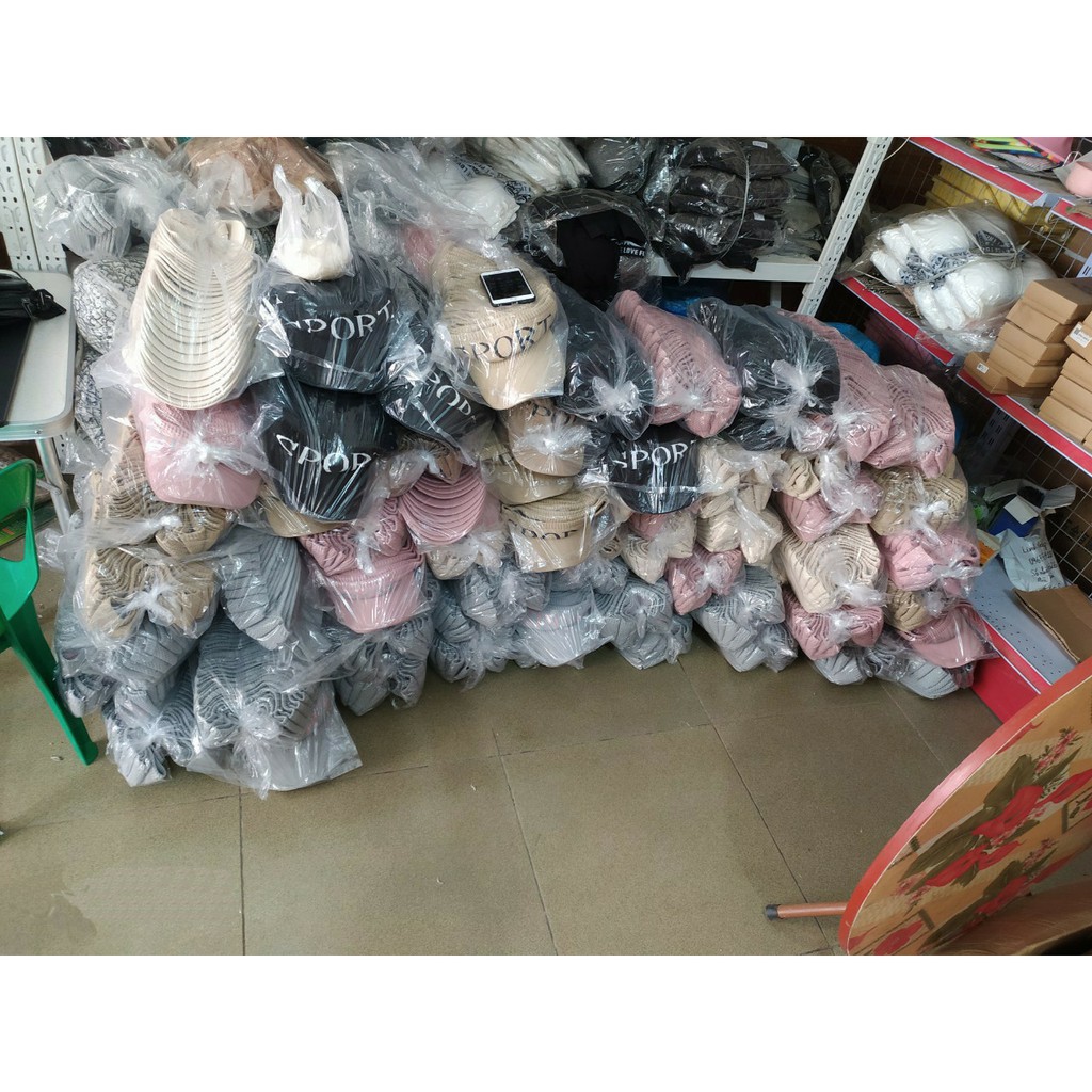 Mũ lưỡi trai nam nữ chống nắng, nón lưỡi trai hở đầu Sport thể thao năng động