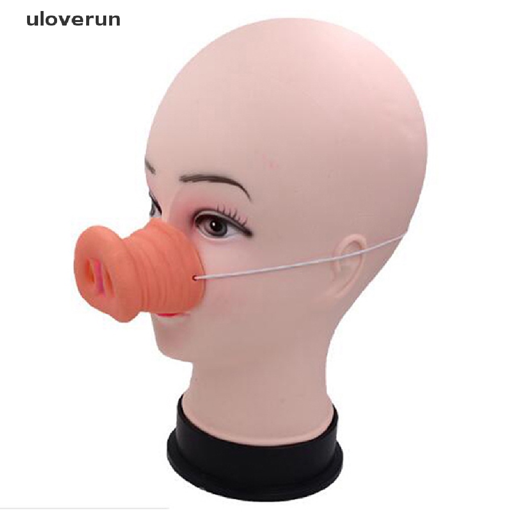 Mặt Nạ Mũi Chú Heo Bằng Cao Su Dễ Thương Dành Cho Lễ Halloween