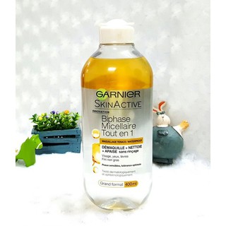 Nước tẩy trang Garnier Pháp 400ml -kiwikiwi