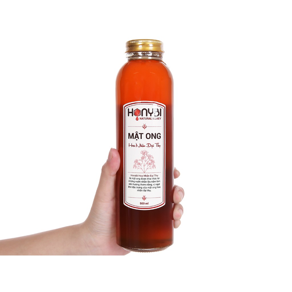 Mật Ong Hoa Nhãn Đại Thụ 500ml từ vườn nhãn đại thụ lâu năm, làm nên hương thơm nồng và vị ngọt khẽ