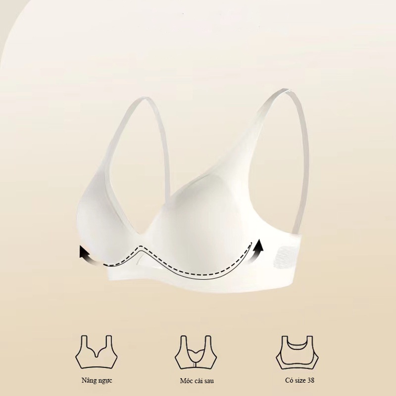 Áo lót ngực nữ vải su chữ V cao cấp, thiết kế đơn giản, trẻ trung, dễ phối đồ (MS 04078) Anna Shop