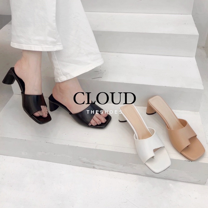Giày cao gót xỏ ngón quai bầu – Cloud The Shoes