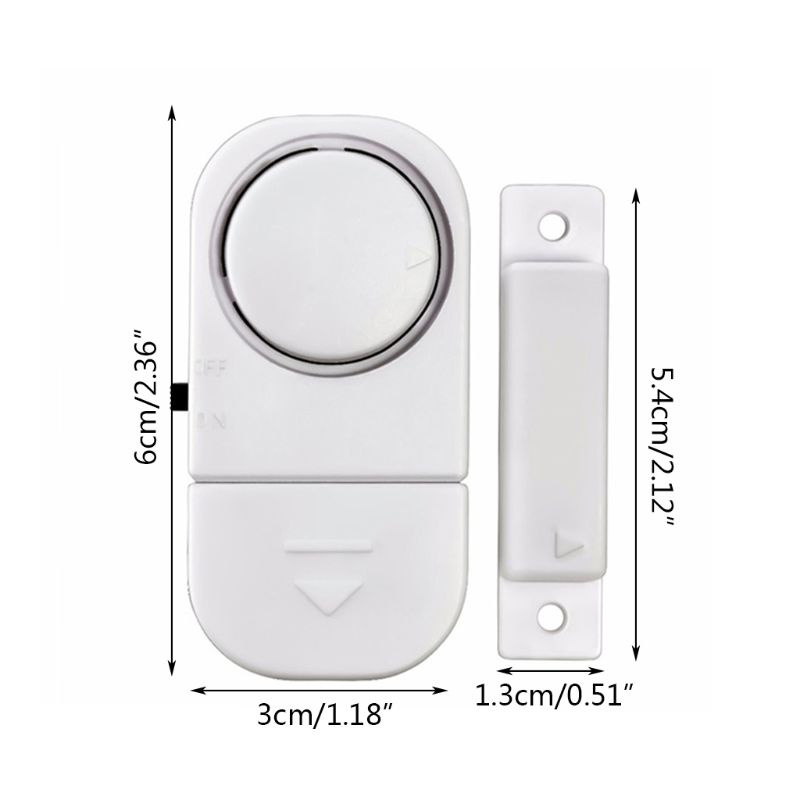 Chuông Báo Động Từ Tính Gắn Cửa Ra Vào / Cửa Sổ