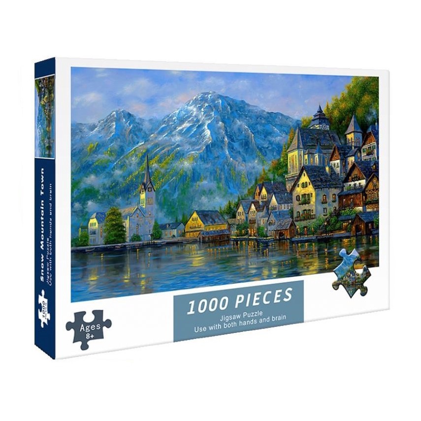 Bộ Tranh Ghép Xếp Hình 1000 Pcs Jigsaw Puzzle ( Tranh Ghép 75*50cm ) Bản Thú vị Cao Cấp TEEMO-XH09