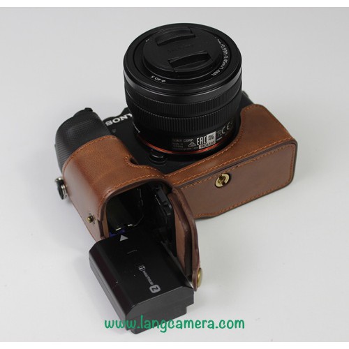 Bao Da Sony A7C - loại halfcase