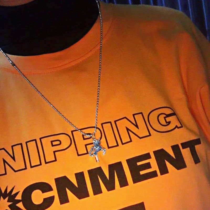 [Spot] Giao Hàng Miễn Phí Vòng Cổ Siêu Nóng 183970 Dây Chuyền Phong Cách Hip Hop Âu Mỹ Cổ Điển Cho Nam Nữ