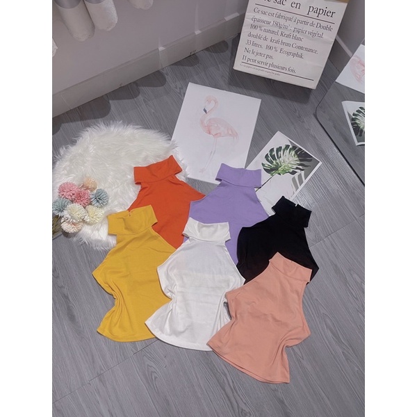 Áo cổ yếm chất borip siêu mịn siêu co dãn - freesize dưới 55kg - carotshop | BigBuy360 - bigbuy360.vn