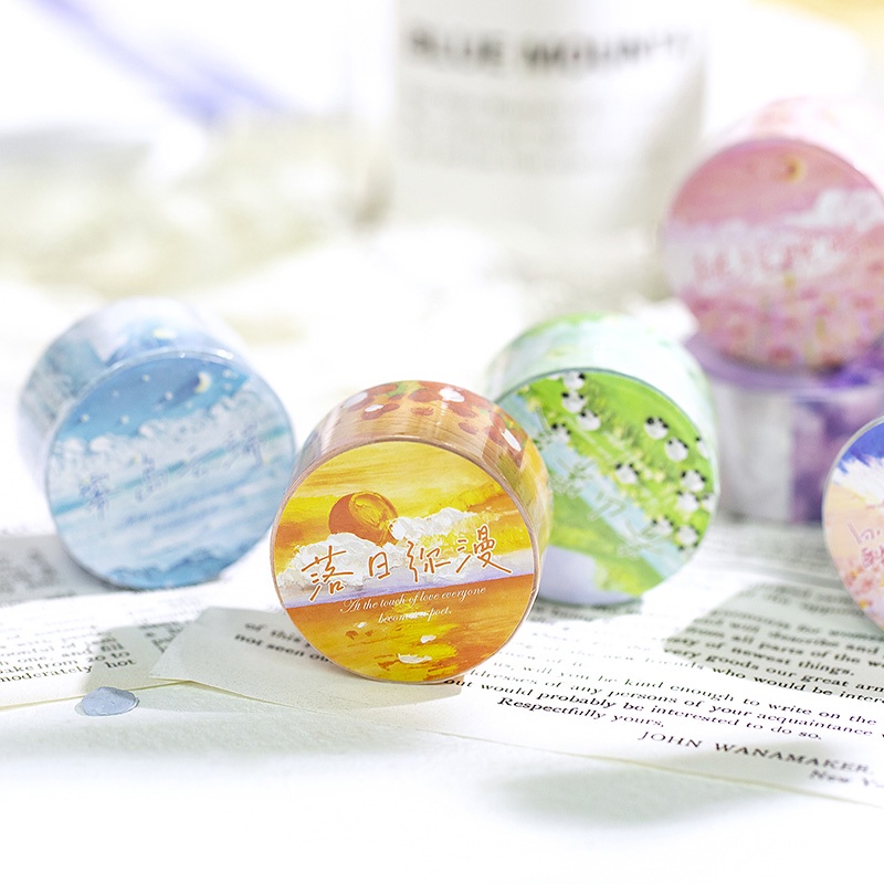 Băng keo dán trang trí sổ lưu niệm 3m kiểu vintage diy