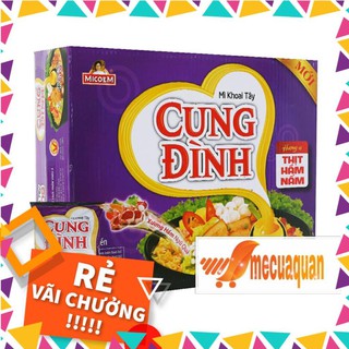 💖date mới💖 thùng mì thịt hầm nấm cung đình 30goi*80g