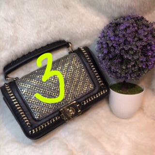 Combo 3 túi đá kẻ viền xích