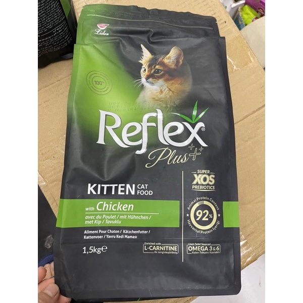 Thức ăn hạt Reflex cho mèo con 1,5kg