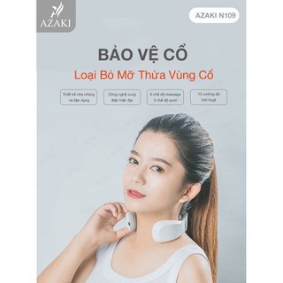 MÁY MÁT XA CỔ XUNG ĐIỆN EMS 6 CHẾ ĐỘ MÁT XA Azaki N109 Plus