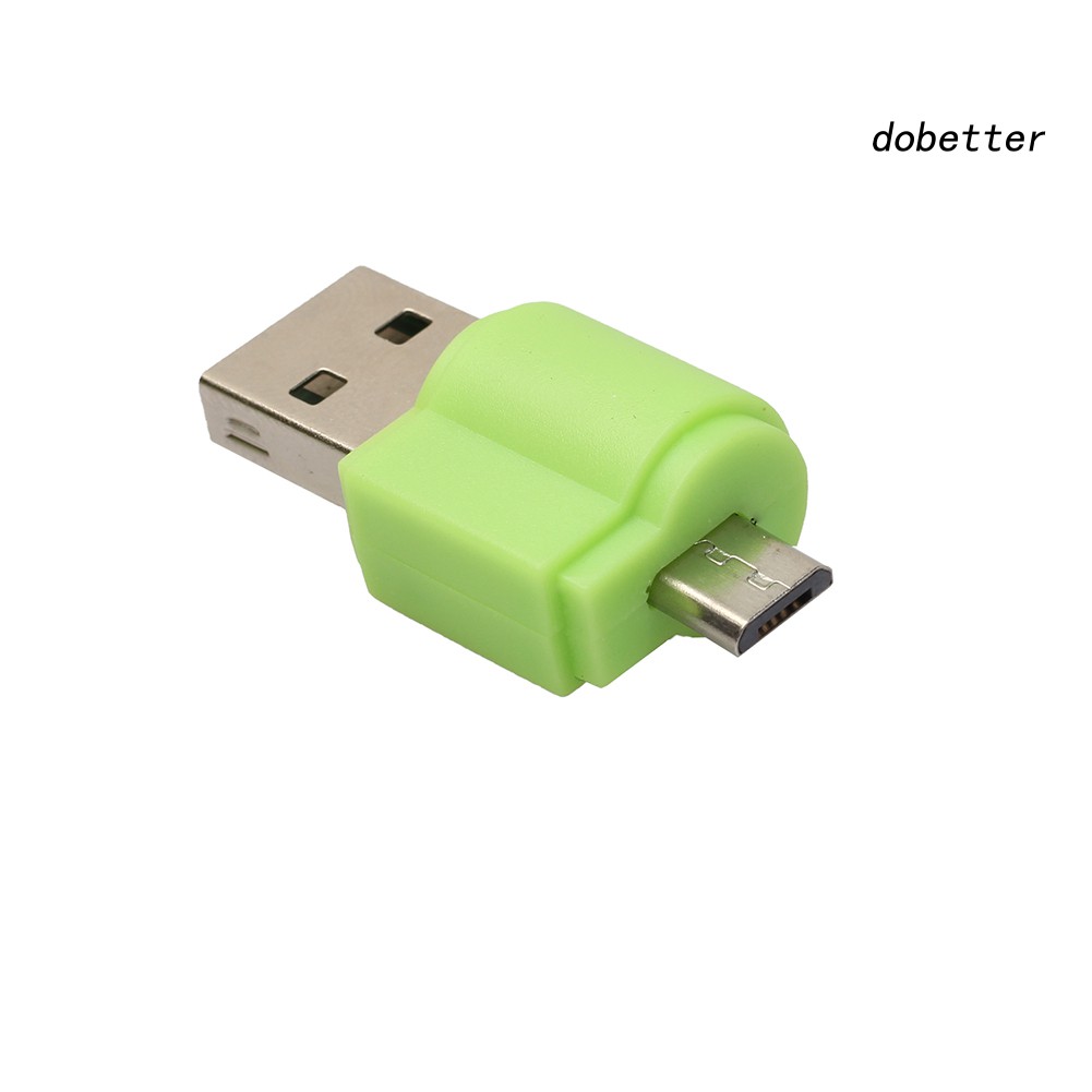 Đầu Đọc Thẻ Nhớ Micro Sd / Usb 2.0 Cho Điện Thoại / Máy Tính Bảng | WebRaoVat - webraovat.net.vn