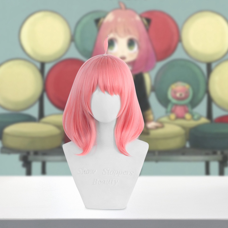 Tóc Giả Chịu Nhiệt Hóa Trang Nhân Vật Anya Anya Trong Phim Spy×Family