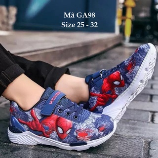 Giày Thể Thao  Cho Bé Trai  Họa Tiết Siêu Nhân 3 - 7 Tuổi GA98