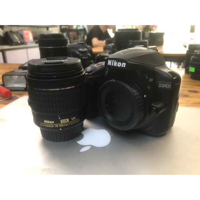 Máy ảnh Nikon D3400 kèm ống 18-55 VR