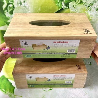 Hộp gỗ khăn giấy nhỏ mã 48881 - hộp gỗ đức thành