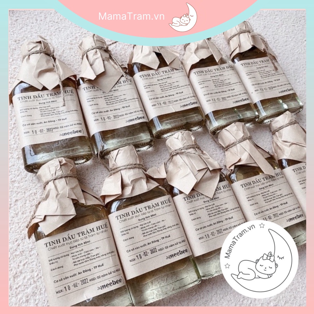 Dầu Tràm Huế Nguyên Chất MEEBEE 30ml/80ml/100ml Chính Hãng An Đông 100%