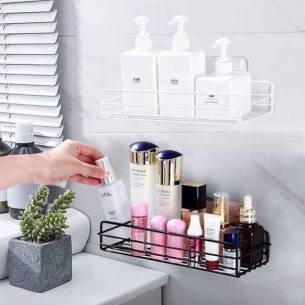 Kệ Đựng Gia Vị Nhà Bếp Thông Minh, Kệ Góc Dán Tường Siêu Chắc Thông Minh