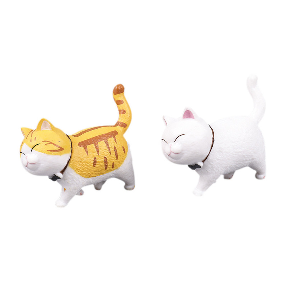 Mô hình mèo thiết kế xinh xắn để bàn trang trí