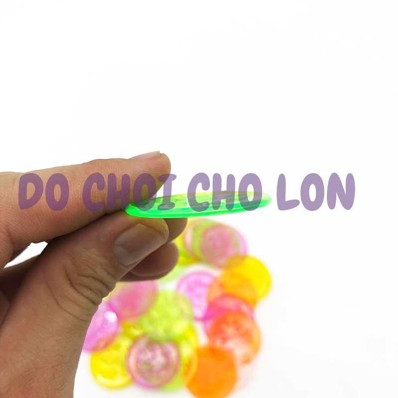 Đồ chơi đồng xu TRUNG bằng nhựa  - KhaDiTOYS - Đồ chơi dân gian
