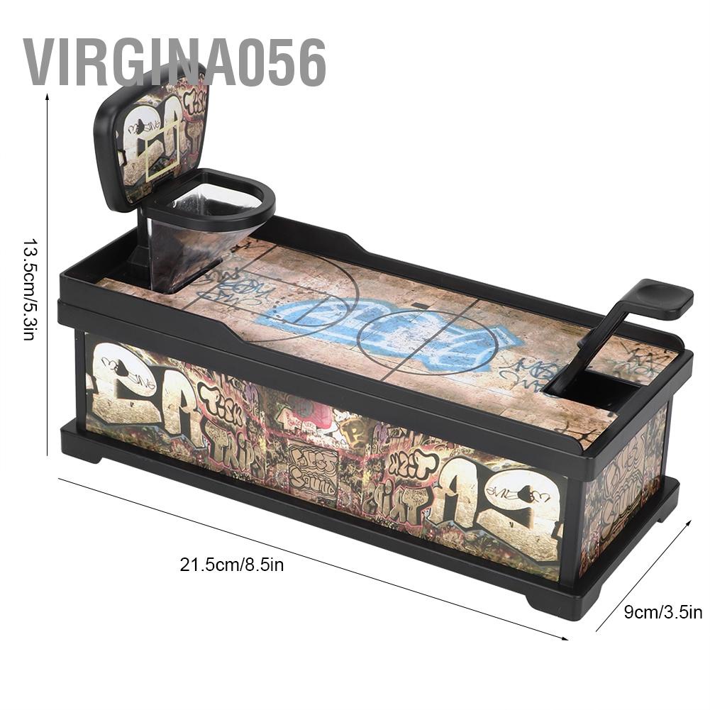 Virgina056 Basketball Coin Shooting Money Saving Bank Box Kids Toy Gift Desktop Game