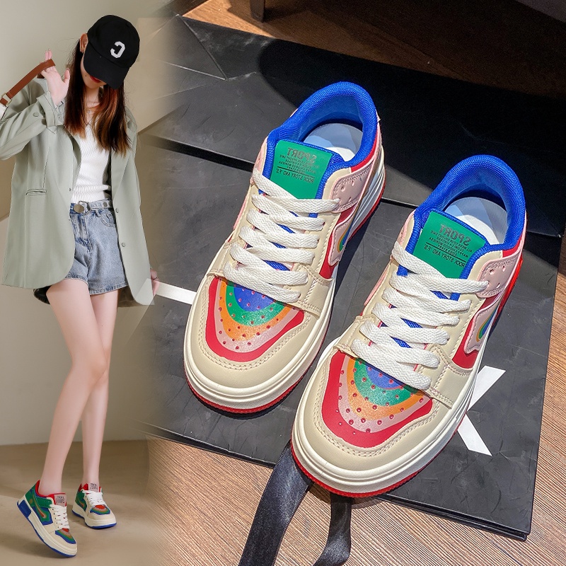 Giày Nike_7 Màu AF1, Giày Air Force 1 SB Bảy Màu Hàng Cao Cấp Kèm Phụ Kiện