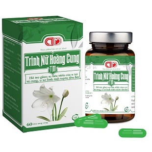 TRINH NỮ HOÀNG CUNG TM - Giúp hoạt huyết, hỗ trợ giảm sự tiến triển của u xơ tử cung, u xơ tiền liệt tuyến lành tính (60