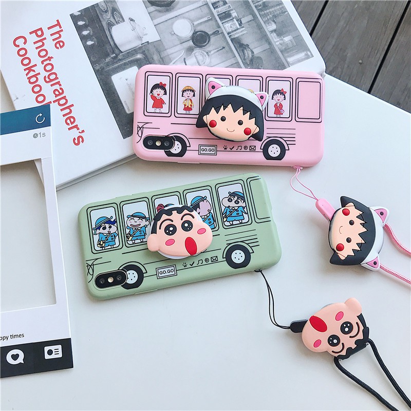 Ốp lưng bằng TPU mềm hình hoạt hình dành cho iPhone 12 12Pro 12mini 12promax 11 Pro MAX X XS XR XS MAX 7 8 6 6s PLUS | BigBuy360 - bigbuy360.vn